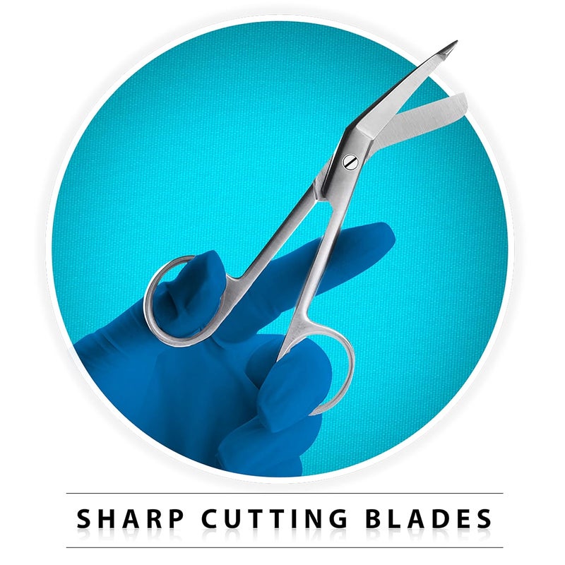 DEXSUR Lister Bandage Scissors for Nurses – Premium Grade Surgical Stainless Steel, Perfect for EMTs, Paramedics, First Responders, Available in Multiple Sizes, 7.25 Inch - Image 3